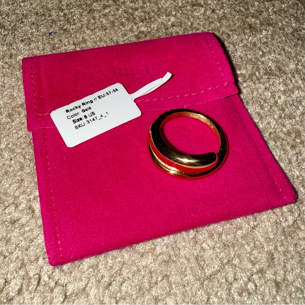Hey Harper Rocky Ring Gold